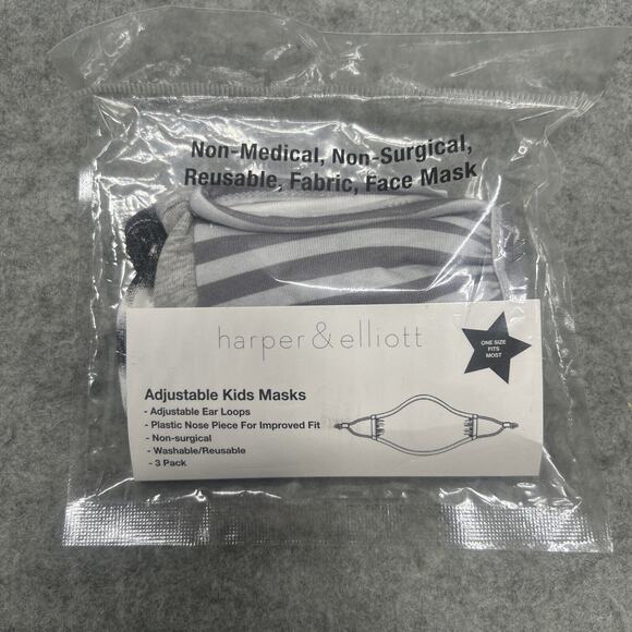 47 Cat & Jack Kid's Reusable Face Masks Cotton Fabric One Size Fits Most NEW - Picture 2 of 7